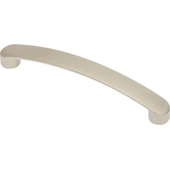 Nábytkové kování Úchytka slitinová GENUA dl. 128 mm, satén