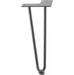 GTV Noha hairpin ARTO s kluzákem, 2 ramena, 10 x 304 mm, černá