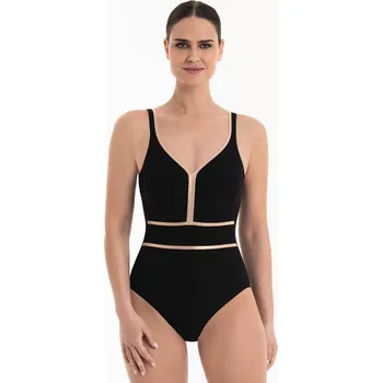 Dámské plavky Style Cura jednodílné plavky 7207 černo-zlaté - Anita Classix 44E