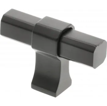 Nábytkové kování GTV Úchytka IMPERIAL, ZnAl, matný černý