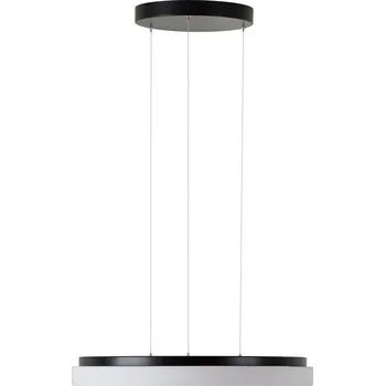 Osmont 66383 Carina LE, černé moderní závěsné svítidlo, 46W LED 3000K DALI, prům. 50cm