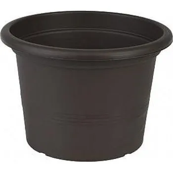 Květináč Plastkon Campanula 23 cm hnědý