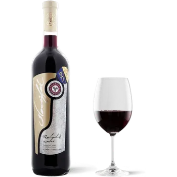 Víno Rulandské modré 2018, výběr z hroznů, Svatopluk Herůfek, suché