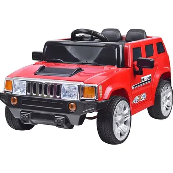 autíčko JOKO Dětské elektrické auto HUMMER Velocity Červené