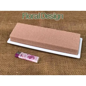 Stojan na květiny Table medi 24 x 10 x 5 cm na suché květiny bílá 2 kusy