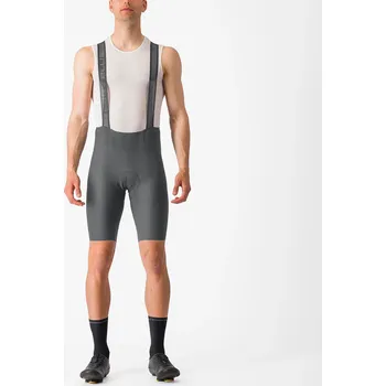 Cyklistické kalhoty Kraťasy CASTELLI Espresso 3 gunmetal gray XXL