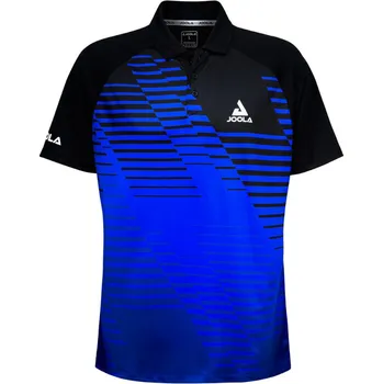 Pánské tričko Joola Shirt Zephir Polo Black/Blue M