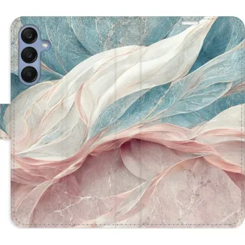 Pouzdro na mobilní telefon Flipové pouzdro iSaprio - Old Leaves 03 - Samsung Galaxy A25 5G