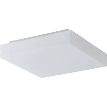 Osmont 59605 Libra 1, stropní čtvercové svítidlo ze skla, 19W LED 4000K, 32x32cm, IP44