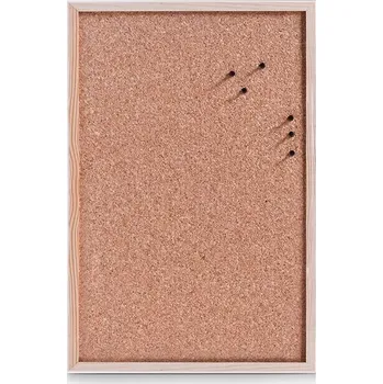 ZELLER Korková tabule, oboustranná nástěnka 30 × 40 cm