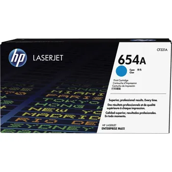 Originální toner HP CF331A (654A) azurový