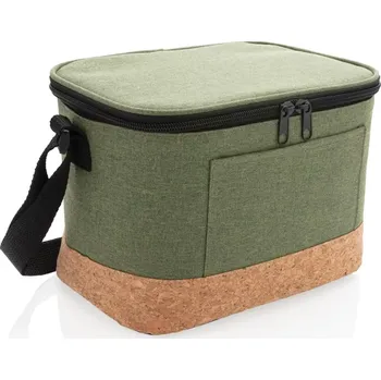 Dvoutónová chladící taška s korkovým detailem - P422.267