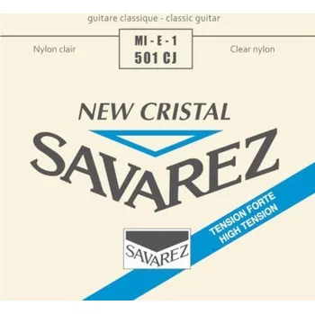 Struna pro hudební nástroj Savarez Struny pro Klasickou kytaru Alliance - jednotlivé strunyE1 New Cristal High 501CJ 101752