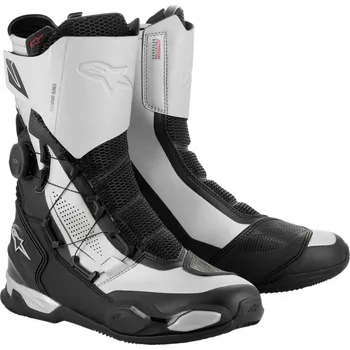 Moto obuv Boty sp-x boa, alpinestars (černá/stříbrná, vel. 42)