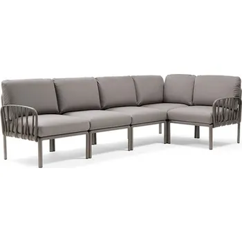 Zahradní pohovka Nardi sedačka Komodo5, rám tortora, polstry Grigio Acrilico