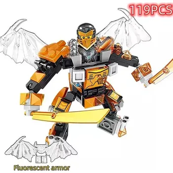 ostatní stavebnice Ninja stavebnice | Styl Lego - 1 Bez krabice