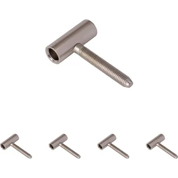 pant Walteco Dveřní závěs 50/10 vrchní díl M8, výška 40 mm, poniklovaný Množství: 5 ks