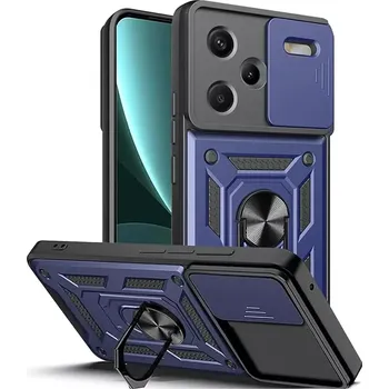Pouzdro na mobilní telefon Kryt Xiaomi Redmi Note 13 Pro+ 5G Techsuit CamShield Pro modrý