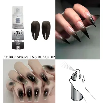 Barva ve spreji Ombre Sprej BLACK COLOR 5g / černá barva / prášek ve spreji
