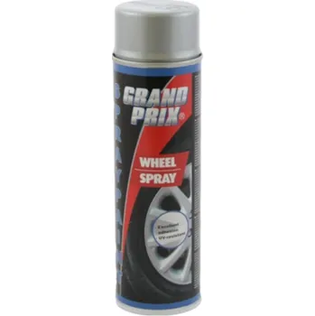 Barva ve spreji Motip 080005 Grand Prix Wheel sprey, stříbrná 500ml