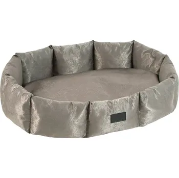 Pelíšek pro psa Pelech O´LALA PETS Platinum oválný šedý 50cm