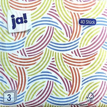 Papírový ubrousek Ja! Motiv Servietten 40 ks 33x33cm
