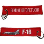 FOSTEX Klíčenka REMOVE BEFORE FLIGHT / F-16