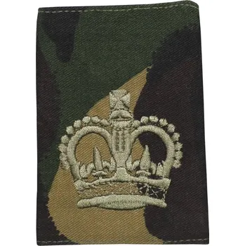 Klobouk ARMÁDNÍ ORIGINÁL UK VELKÁ BRITÁNIE Hodnost výložka praporčík 2. třídy (Warrant Officer Class 2) DPM Velká Británie originál