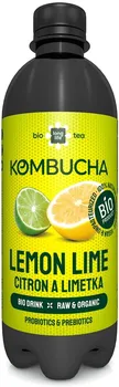 kombuchy Long Life Bio Tea Kombucha citron a limetka 500 ml