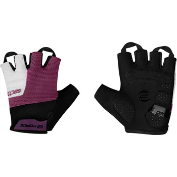 Chránič rukou Force rukavice SECTOR gel, černo-fialové