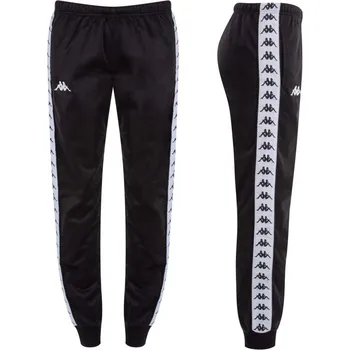 Kappa 222 BANDA WRASTORIA SLIM kalhoty černá/bílá S