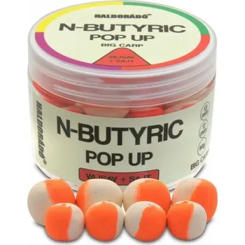 Boilies HALDORADO N-Butyric Pop Up Big Carp N-Butyric Sýr 13,17mm 50g (HALDORADO N-Butyric Pop Up Big Carp N-Butyric Sýr 13,17mm 50g)