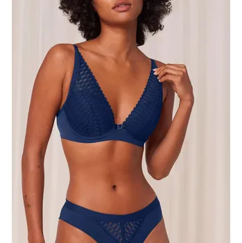 Dámské spodní prádlo Triumph Aura Spotlight T WP Deep Water - 6722 10216460*6722 Velikost: 70C