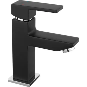 Vodovodní baterie Ferro Zicco Black umyvadlová baterie stojící černá BZI2BL