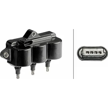 Autoelektrika Zapalovací cívka HELLA 5DA 358 168-661