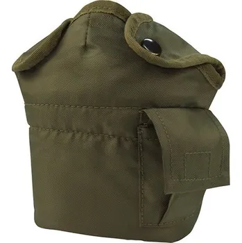 Láhev ROTHCO Obal na polní láhev US 1litr s alice klipy ZELENÝ