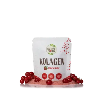 Přírodní produkt NaturalProtein Kolagen - Červený rybíz (10 g)