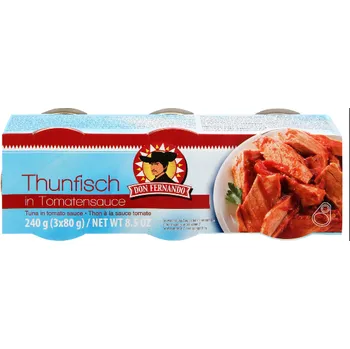 konzervovaná ryba Thunfisch Tomatensauce 3 x 80 g