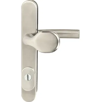 Dveřní kování Richter Czech Nerezové bezpečnostní kování s překrytím vložky R.801.ZB.72.N.TB3, madlo/klika