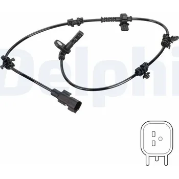 Přislušenství brzdového systému Snímač, počet otáček kol DELPHI SS20837