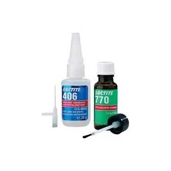Průmyslové lepidlo Loctite 406 / 770 sada na polyolefiny 20g