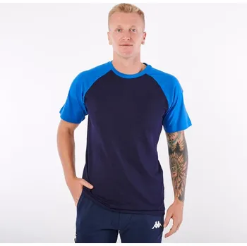 Pánské oblečení Kappa LOGO CAFY triko tmavě modrá 2XL
