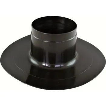 Kouřovod Regulus A5025001 střešní průchodka 125mm, rovná, hliník, černá