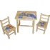 Dětský pokoj ČistéDřevo Dřevěný dětský stoleček se 2 židličkami