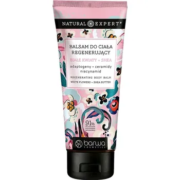 Tělové mléko Barwa, Regenerační tělové mléko Natural Expert Bílé květy + bambucké máslo 200ml