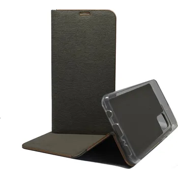 Pouzdro na mobilní telefon Pouzdro Vennus Book Samsung Galaxy A41 A415 Stříbrné