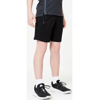 Dětská móda DECATHLON Dětské prodyšné sportovní kraťasy 5-6 LET ČERNÁ