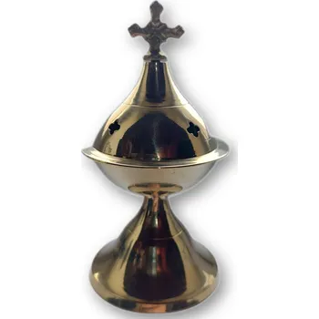 Vonná tyčinka Kadidelnice Perského Ducha s Křížkem: Elegance v Zlatém Lesku