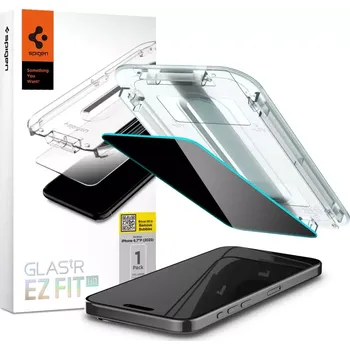 SPIGEN GLAS.TR ”EZ FIT” IPHONE 15 PRO PRIVACY AGL07120