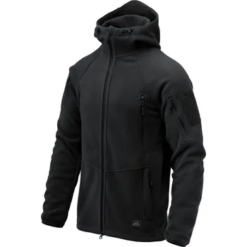 Pánské oblečení Helikon-Tex bunda PATRIOT MK2 Hybrid fleece ČERNÁ